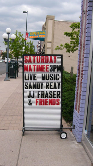 Sandy Reay, JJ Frazer at Acoustic Music Revival