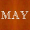 May  Events Calendar