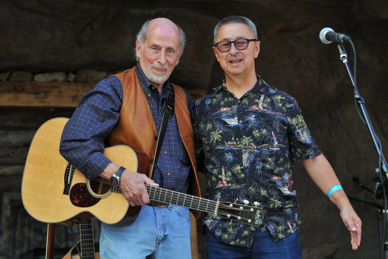 with Harry Tuft, High Peaks Music Festival, Westcliffe, 2017