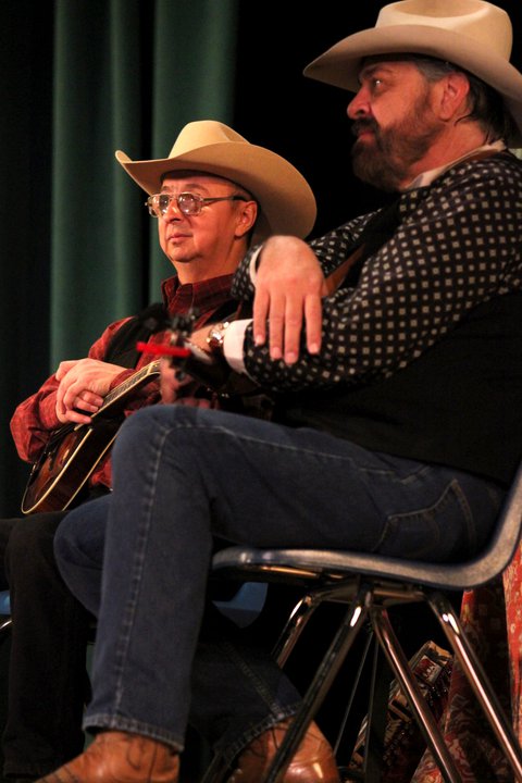 Ernie and Jon Chandler, Colorado
                                  Cowboy Gathering